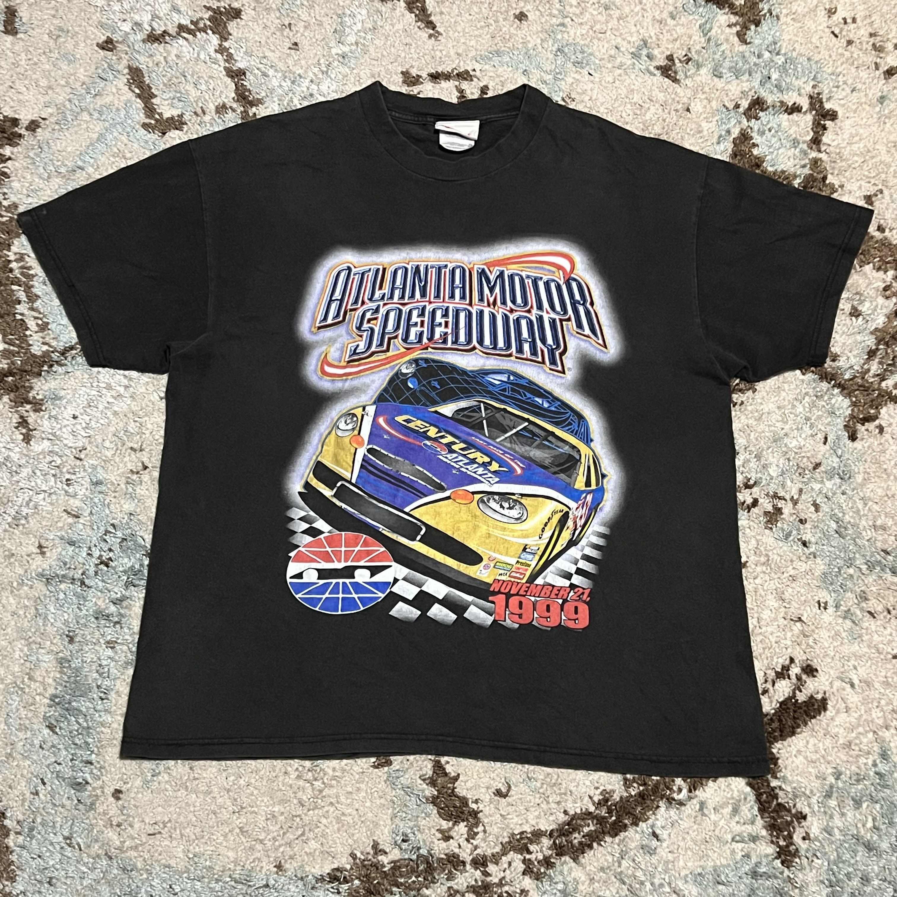 Chase Authentics × NASCAR × Vintage Vintage 1999 Atlanta Motor Speedway Century Shirt XL Size US XL / EU 56 / 4 - 1 Thumbnail