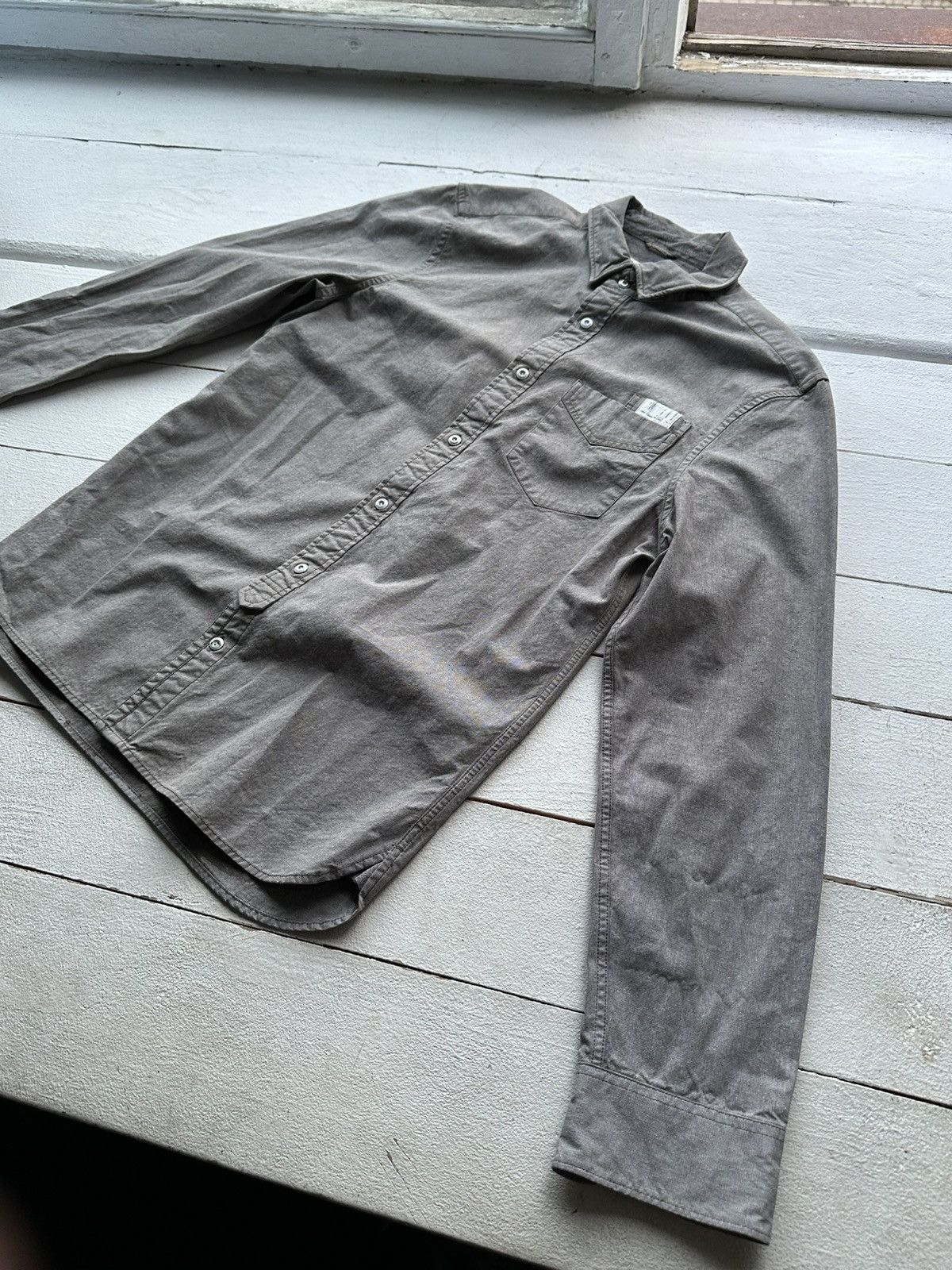 Allsaints 🚨Allsaints shirt overshot fade size medium painted Size US M / EU 48-50 / 2 - 2 Thumbnail