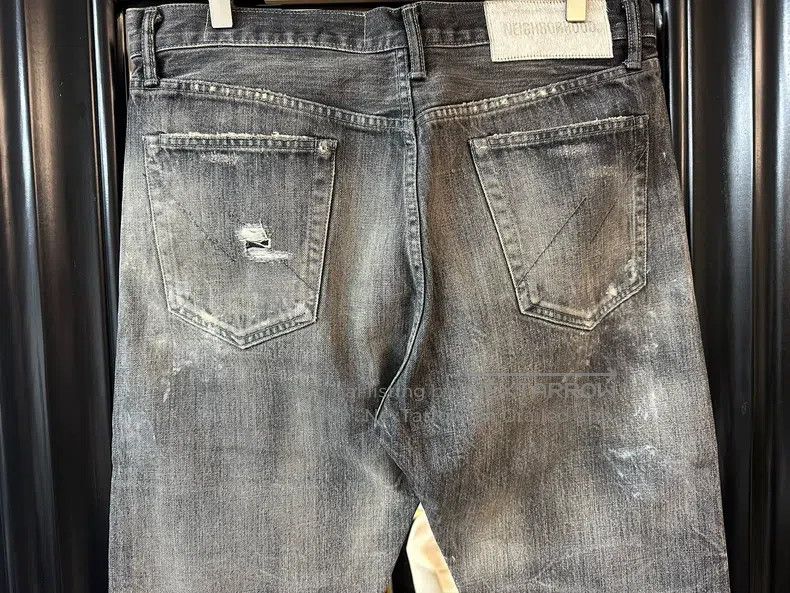Neighborhood Neighborhood size L Cow King Denim Pants Size US 27 - 6 Thumbnail