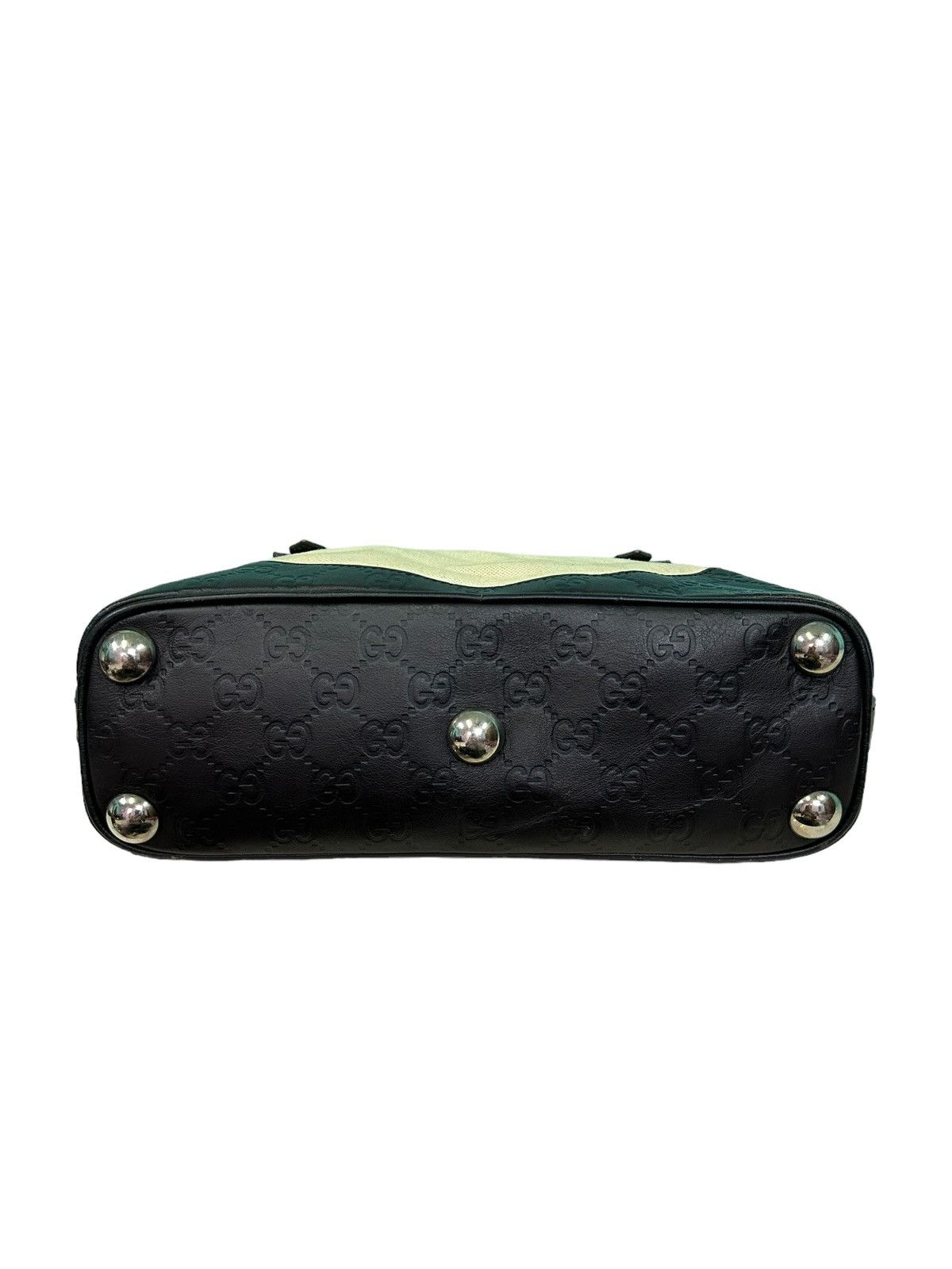 Gucci AUTHENTIC GUCCI CANVAS LEATHER HANDBAG Size ONE SIZE - 8 Thumbnail