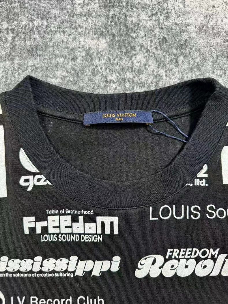 Louis Vuitton Louis Vuitton Black Martin Luther billboard short sleeve 25 Size US XL / EU 56 / 4 - 3 Thumbnail
