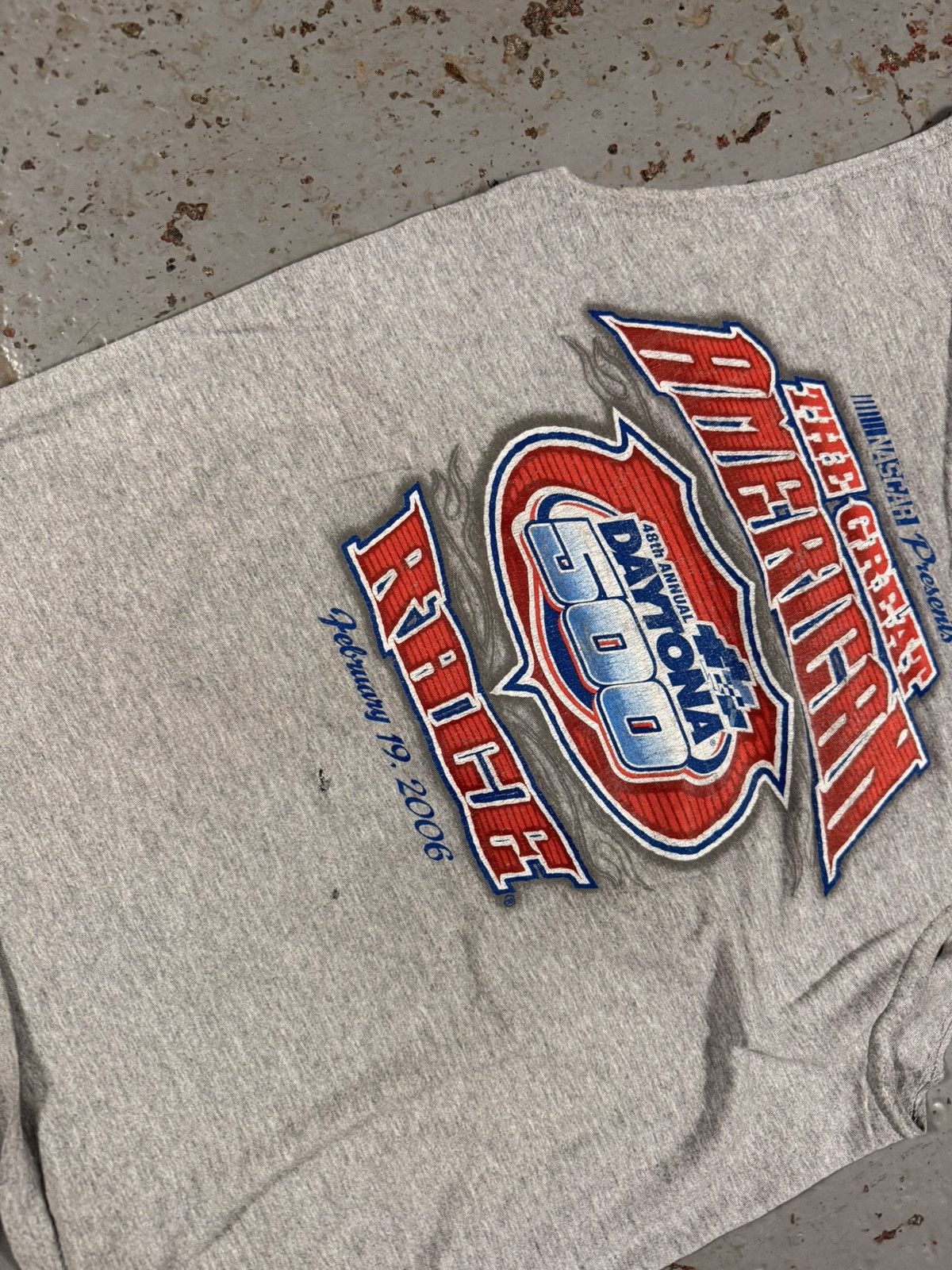 NASCAR Vintage Daytona 500 Nascar Cutoff Tee 2006 Size US L / EU 52-54 / 3 - 3 Thumbnail