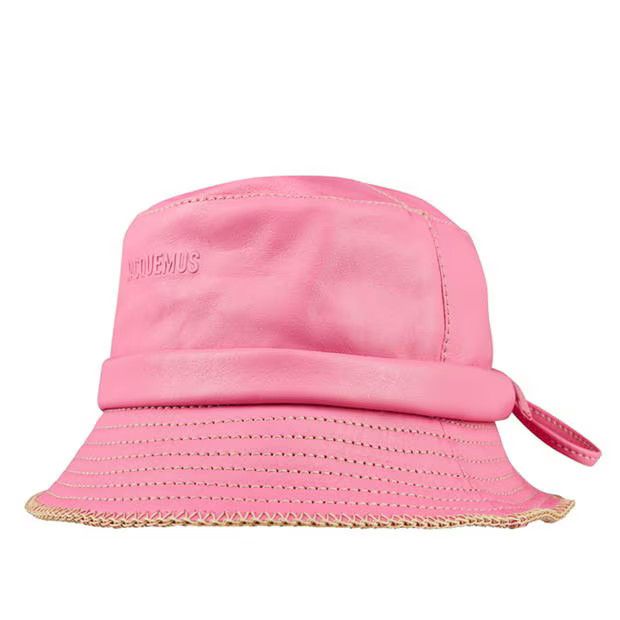 Jacquemus o1g2r1mq1024 Size: 60 / Bucket Hat in Pink Size ONE SIZE - 2 Thumbnail