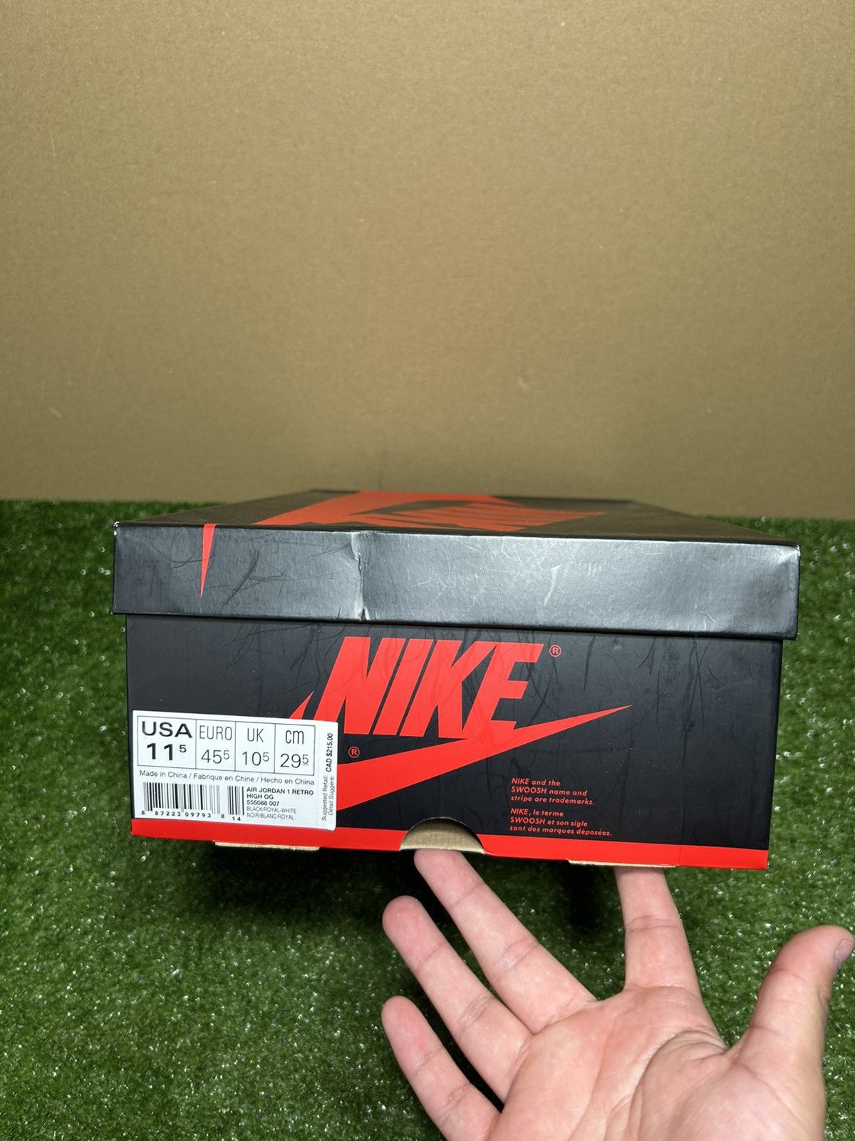 Jordan Brand Jordan 1 Royal 2017 Size US 11.5 / EU 44-45 - 12 Thumbnail