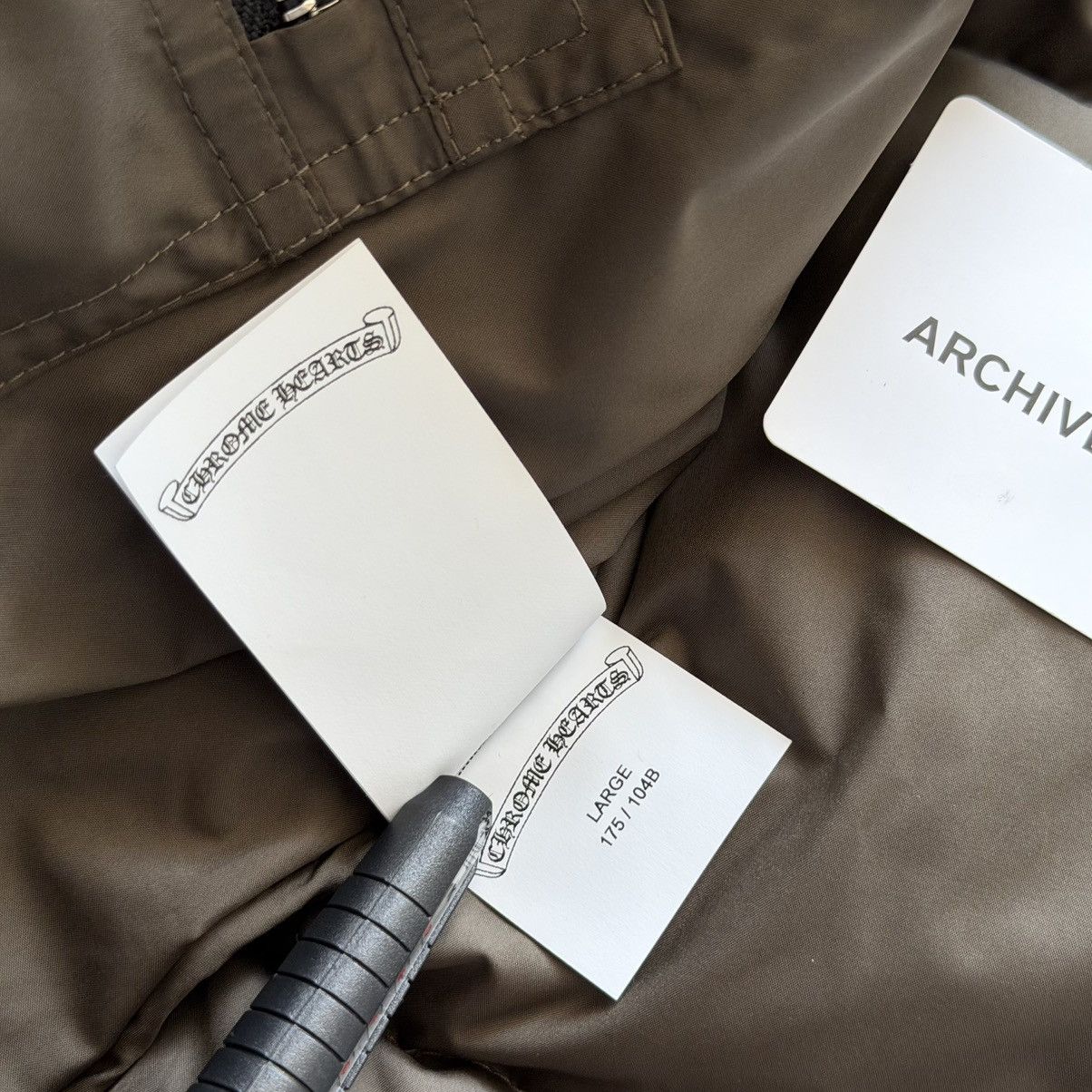 Chrome Hearts Chrome Hearts Monogram Olive Puffer Down Jacket V2 Size US L / EU 52-54 / 3 - 15 Thumbnail