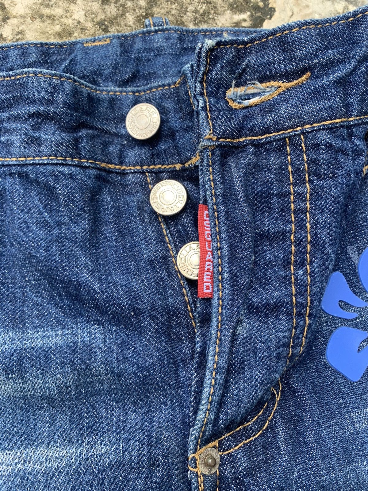 Dsquared2 Dsquared2 Blue Jeans Size 29" - 5 Thumbnail