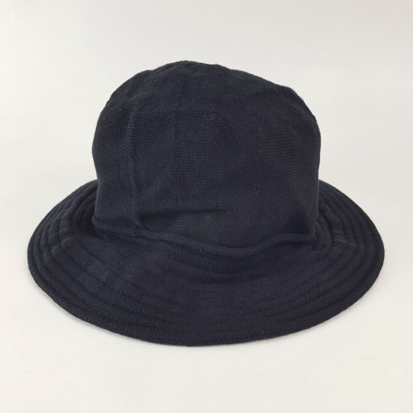 Vintage VINTAGE Cotton Country Sunhat Bucket One Size - Black - Breathable Knit Cotton - Outdoor Hiking - Unisex Adults - 90s - Golf Hat - Vintage Size ONE SIZE - 3 Thumbnail