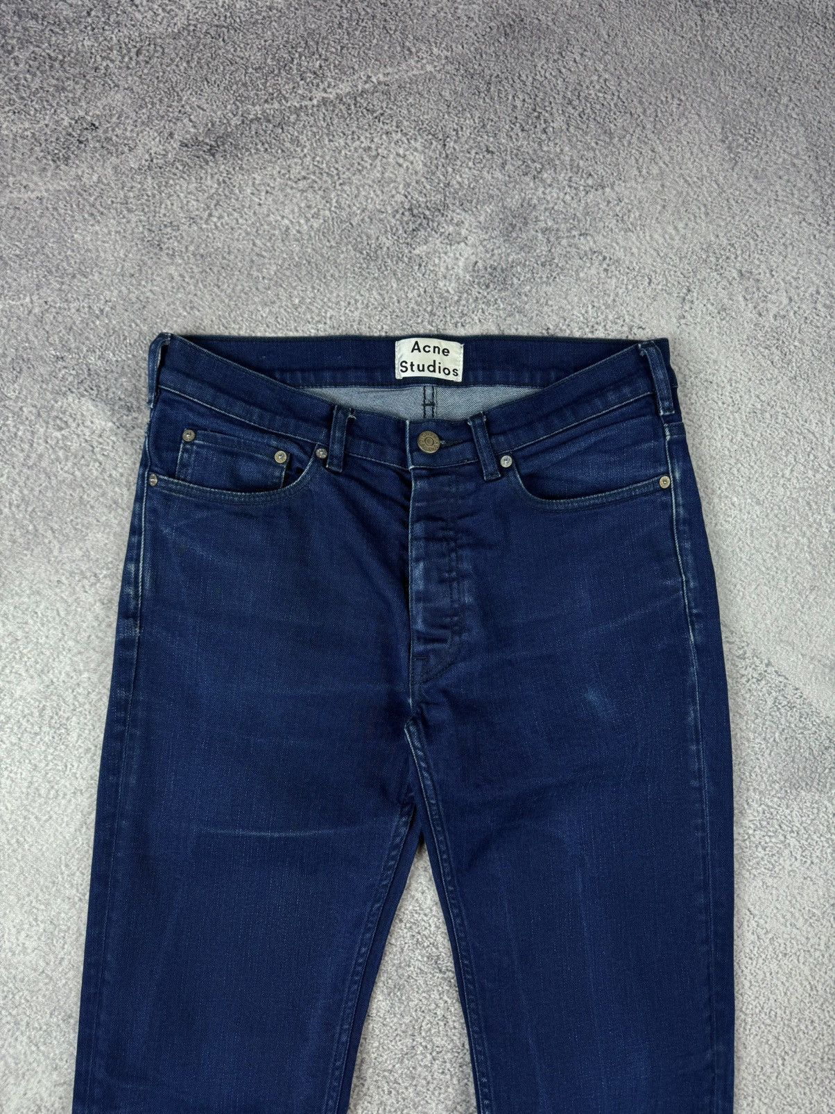 Acne Studios ACNE STUDIOS Roc Manhattan Blue Slim Jeans Size US 32 / EU 48 - 15 Thumbnail