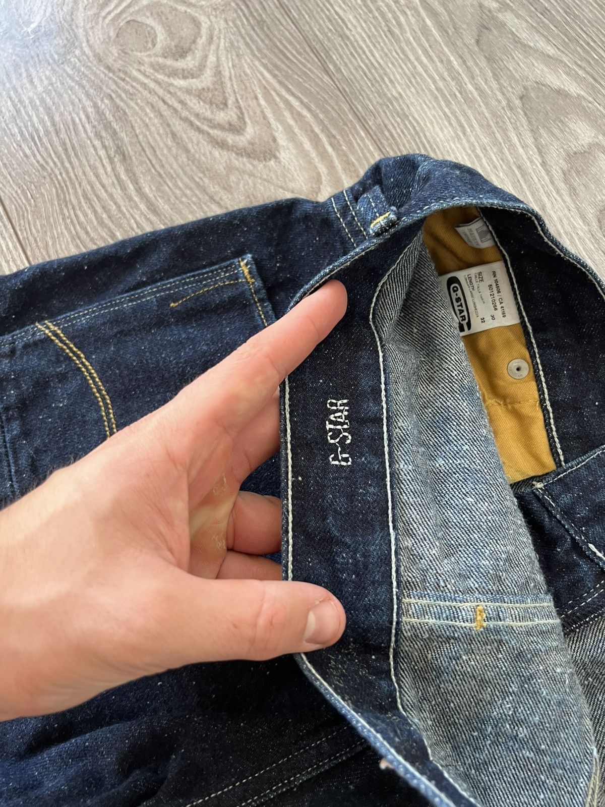 G-Star Y2K G-Star Raw ARC 3D Loose Tapered Braces Opium 03301 Jeans Size US 30 / EU 46 - 16 Thumbnail