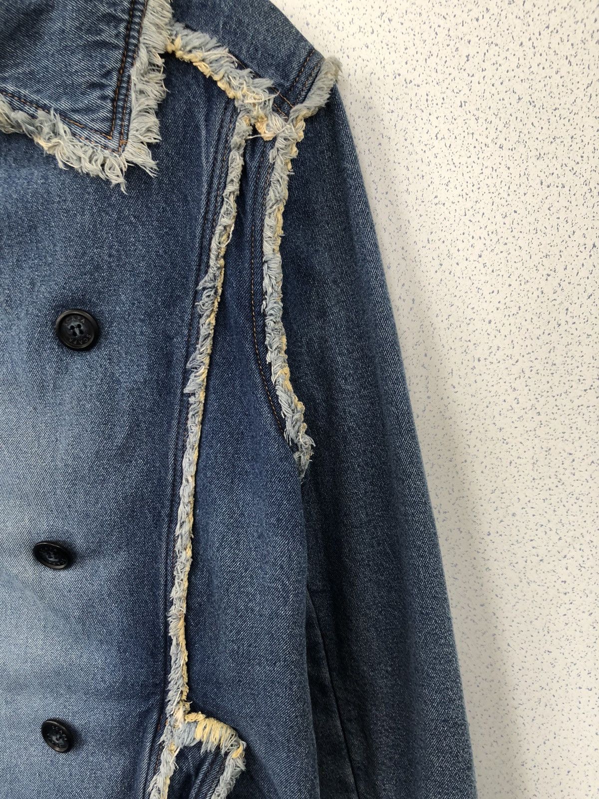 Japanese Brand SCAPA Double Breast Denim Jacket Size US M / EU 48-50 / 2 - 6 Thumbnail