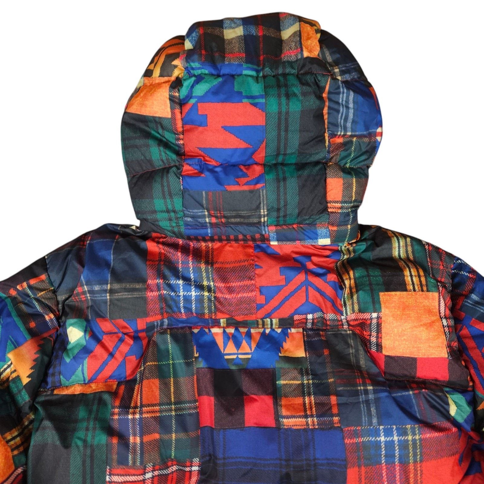 Polo Ralph Lauren Polo Ralph Lauren Patchwork Down Puffer Aztec Jacket XLT Size US XL / EU 56 / 4 - 10 Thumbnail