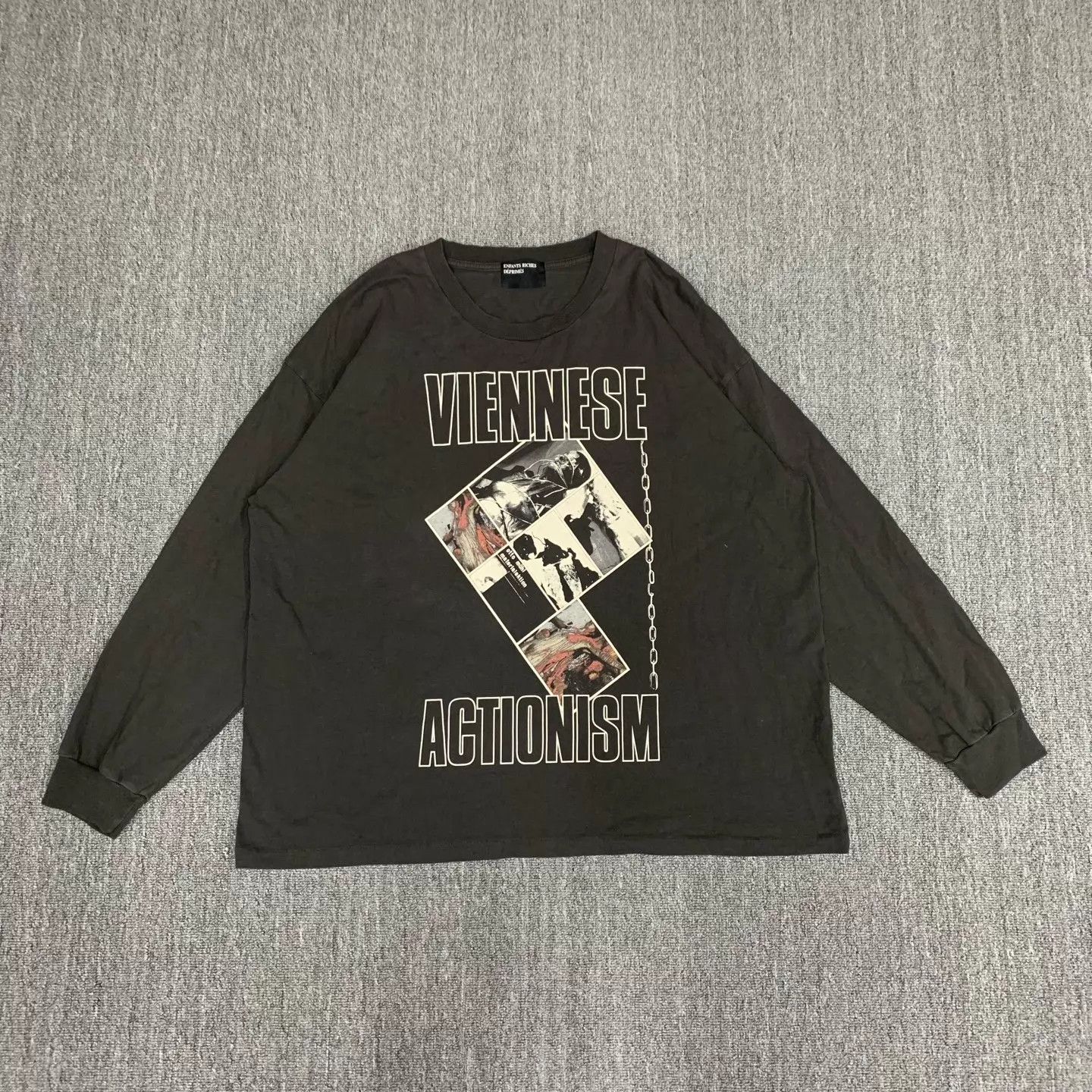 Other ERD Washed Black LS Crewneck Sweatshirt XL 98 New Size US XL / EU 56 / 4 - 1 Thumbnail