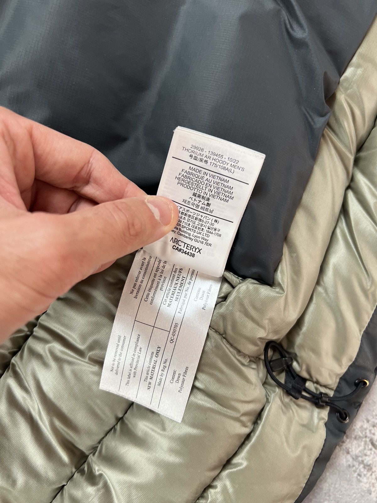 Arc'teryx Arc’teryx thorium ar puffer jacket Size US L / EU 52-54 / 3 - 8 Thumbnail