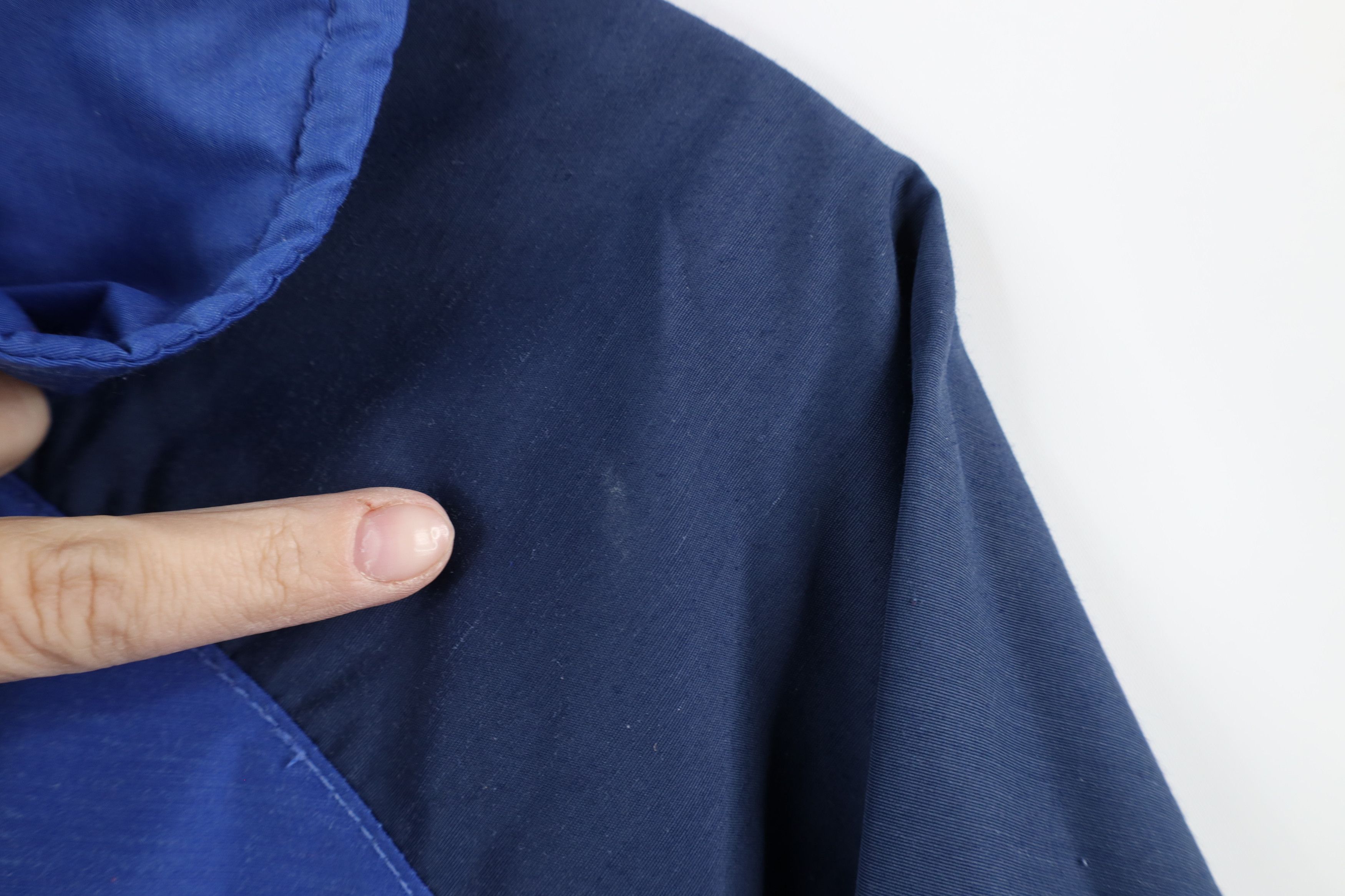 L.L. Bean Vintage 90s LL Bean Zip Pullover Windbreaker Jacket Blue USA Size US XL / EU 56 / 4 - 5 Thumbnail