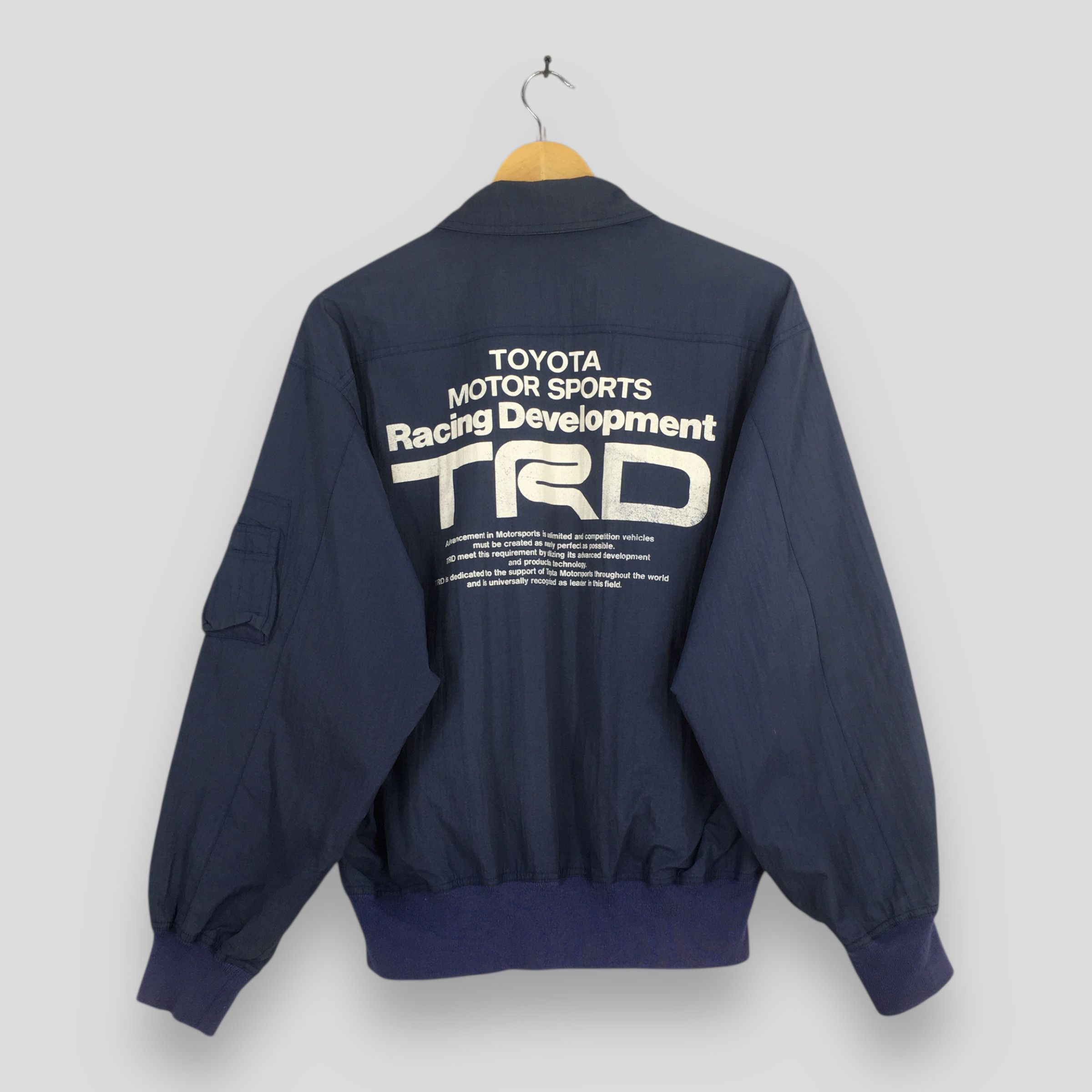 Japanese Brand Vintage Toyota TRD Motorsport Racing Car Jacket M Size US M / EU 48-50 / 2 - 8 Thumbnail