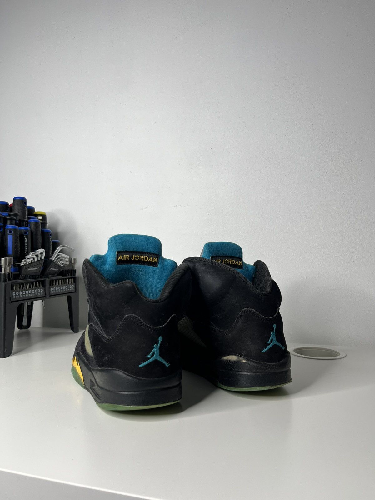 Jordan Brand Jordan 5 Retro Aqua Size US 8.5 / EU 41-42 - 2 Thumbnail