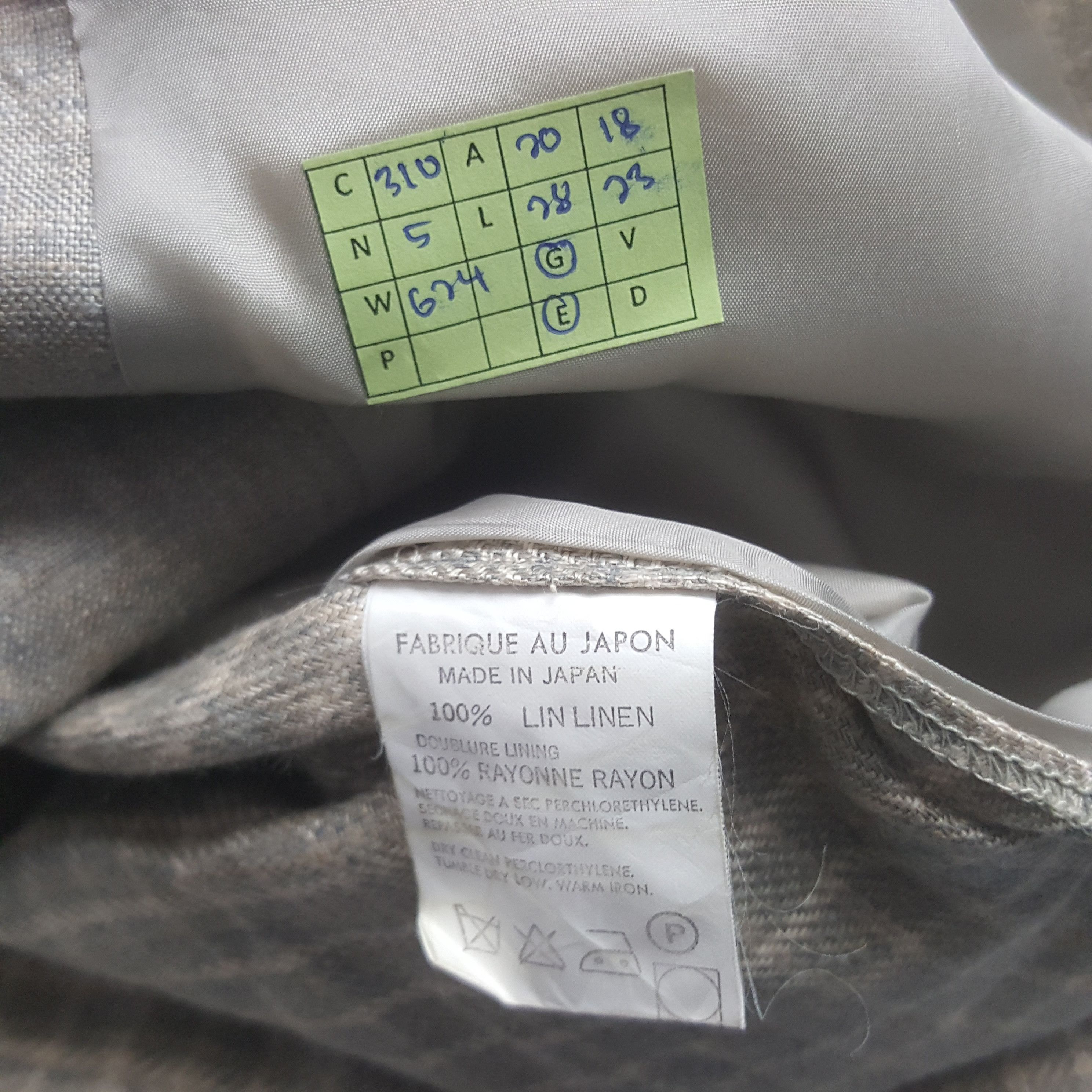 Y's Vintage Y's by Yohji Yamamoto Japanese Blazer Jacket C310N5 Size US S / EU 44-46 / 1 - 8 Thumbnail