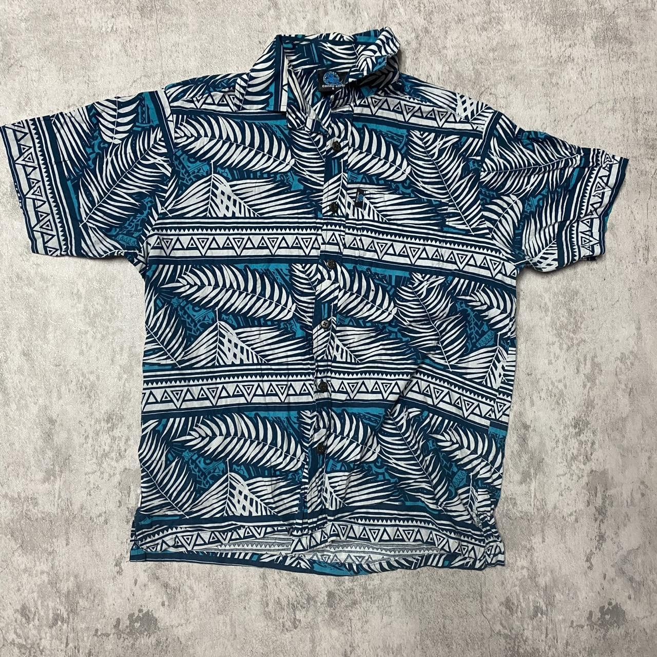 Other Blue and white Hawaiian shirt #HawaiianShirt Size US S / EU 44-46 / 1 - 1 Thumbnail