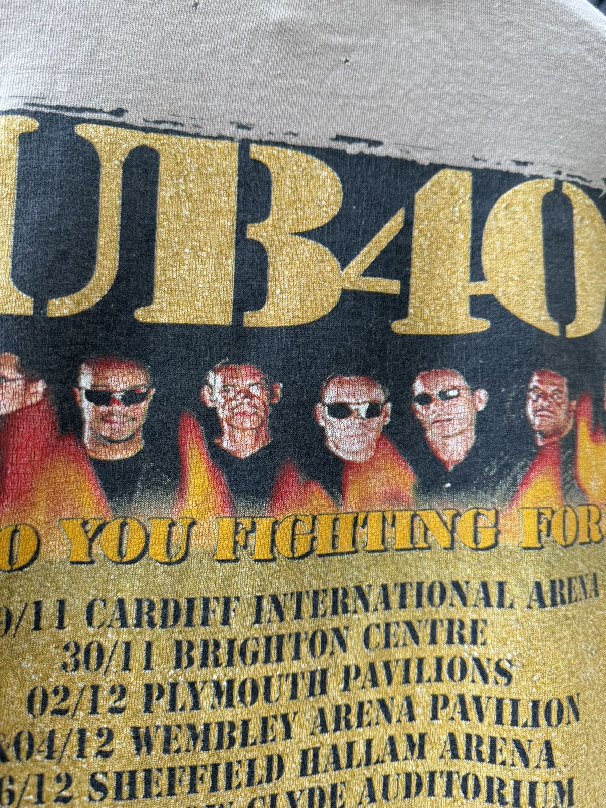 Band Tees × Vintage Vintage UB40 Tour T Shirt Rock Band Y2K Tee Size US M / EU 48-50 / 2 - 12 Thumbnail
