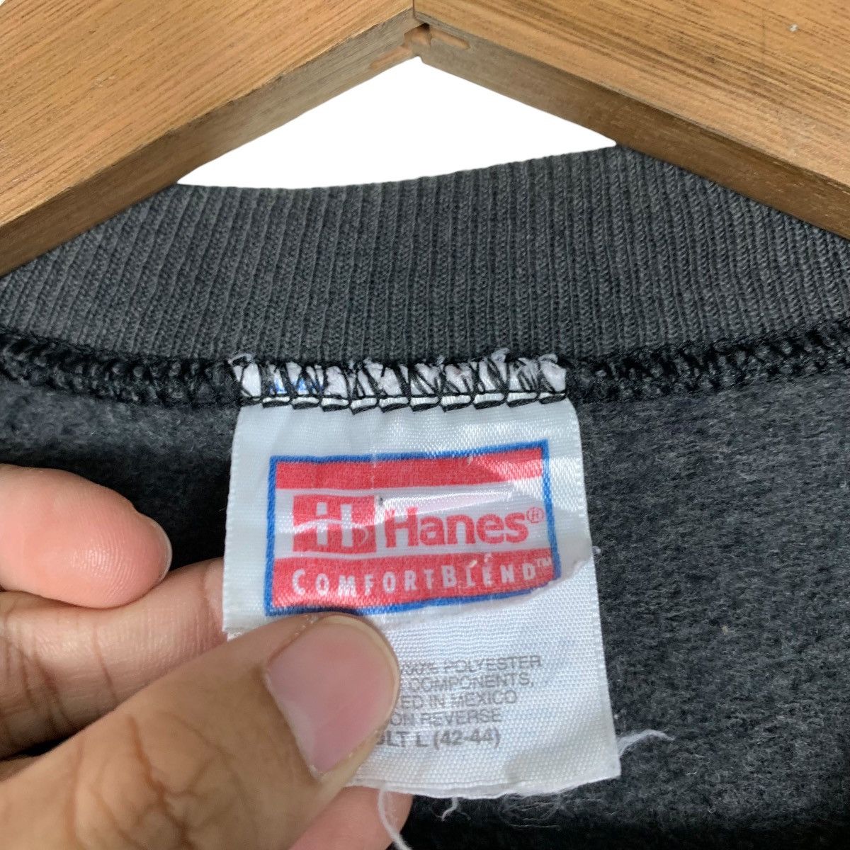 Hanes DRAGON OPTICAL Big Logo Skateboards Sweatshirt #1492-C67 Size US L / EU 52-54 / 3 - 11 Thumbnail