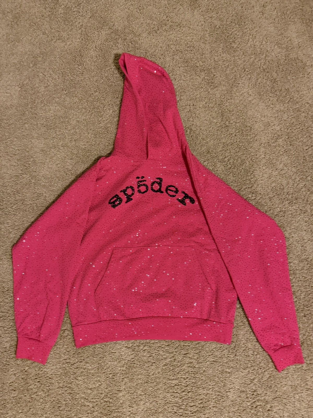 Sp5der SP5DER PINK VVS HOODIE Size US XL / EU 56 / 4 - 3 Thumbnail