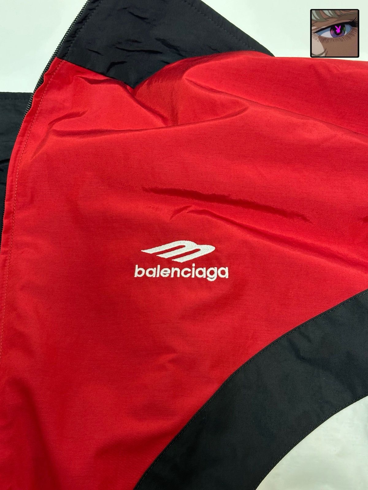 Balenciaga Balenciaga Summer24 Off-shoulder Tracksuit Jacket Size US XS / EU 42 / 0 - 3 Thumbnail