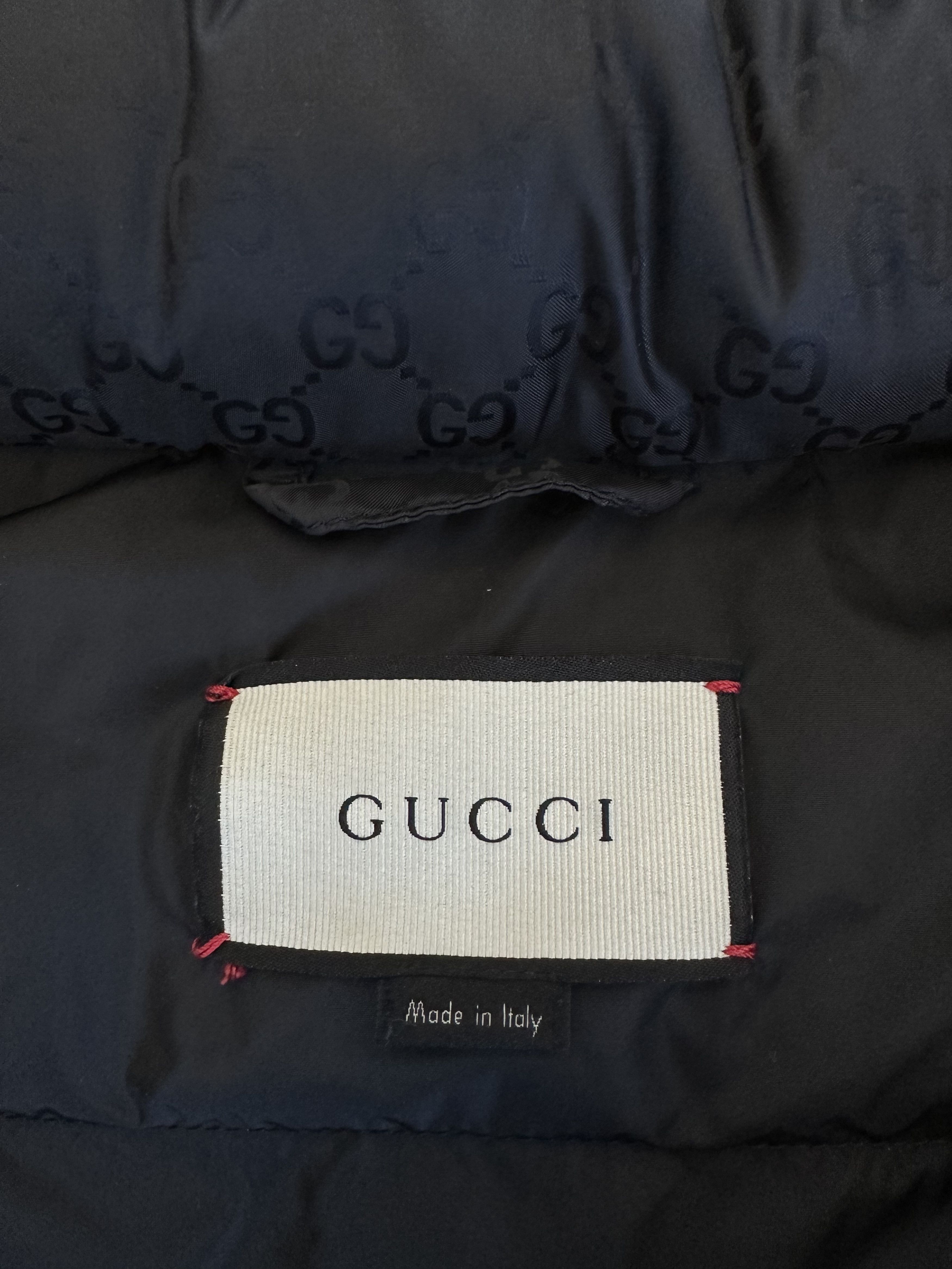 Gucci Gucci Black GG Monogram Puffer Jacket Size US XL / EU 56 / 4 - 3 Thumbnail