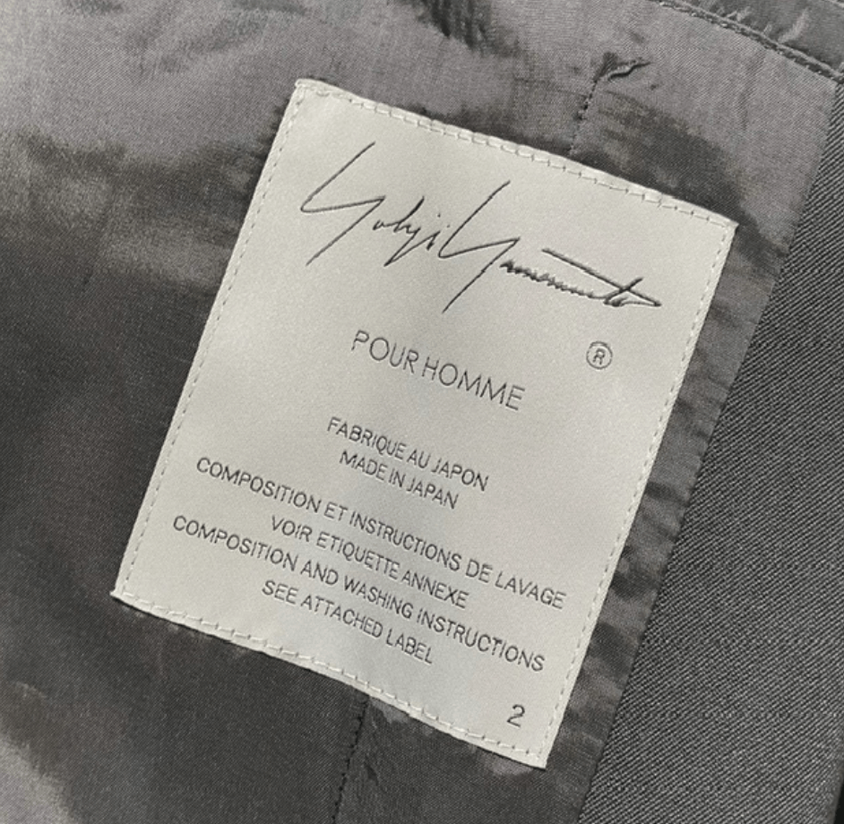 Yohji Yamamoto Yohji Yamamoto Pour Homme HOOK COLLAR 5 SINGLE JACKET BLAZER Size US M / EU 48-50 / 2 - 13 Thumbnail