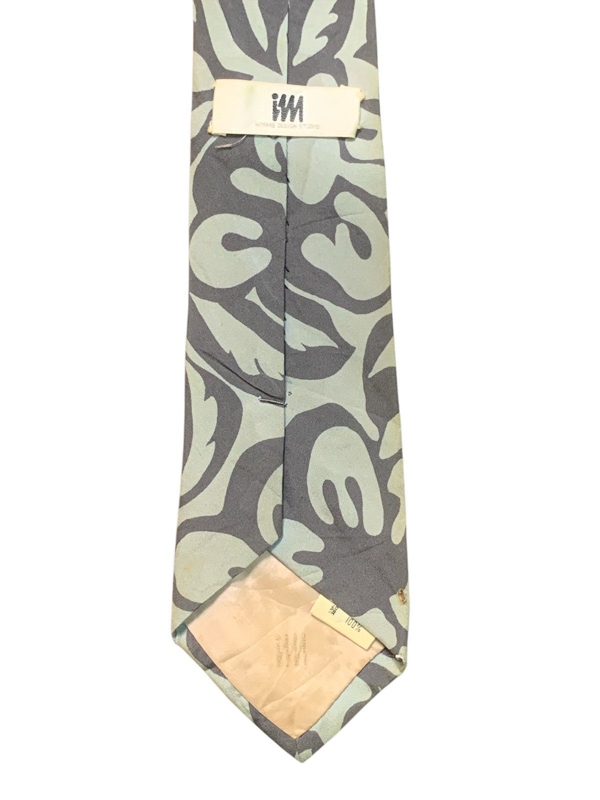 Designer × Issey Miyake × Japanese Brand Rare Design Vintage Issey Miyake Ties Size ONE SIZE - 3 Thumbnail