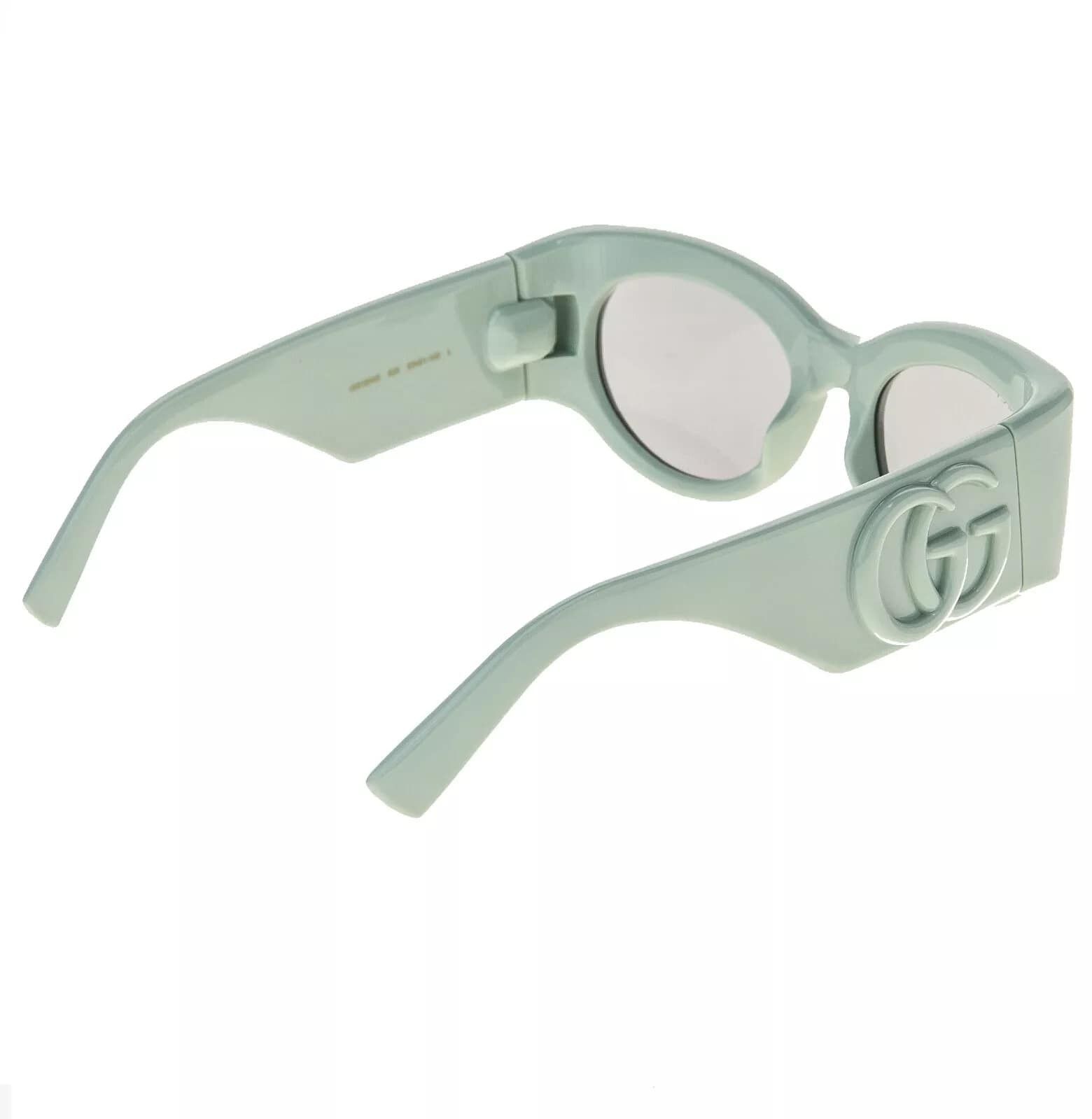 Gucci GUCCI LIDO 1544 Sage Green Oval Gg1544S Sunglasses 003 Size ONE SIZE - 6 Thumbnail