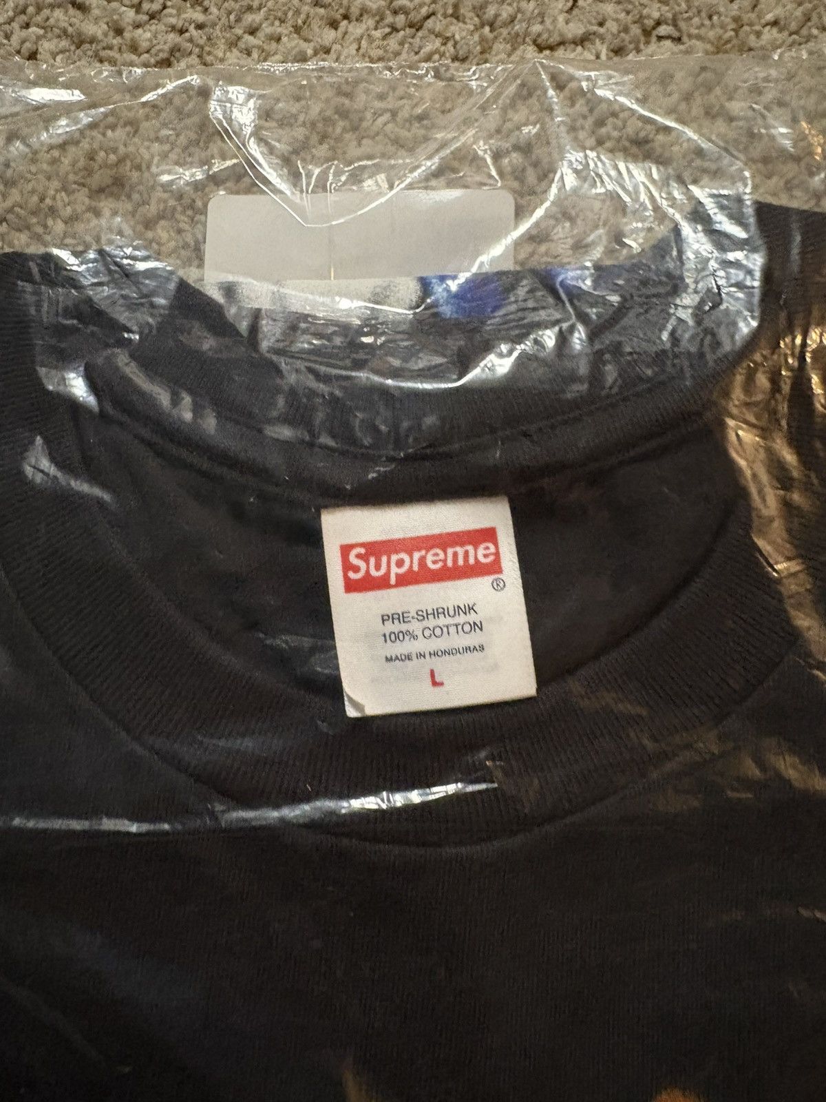Supreme Supreme Grim Reaper Tee Black Size US L / EU 52-54 / 3 - 3 Thumbnail