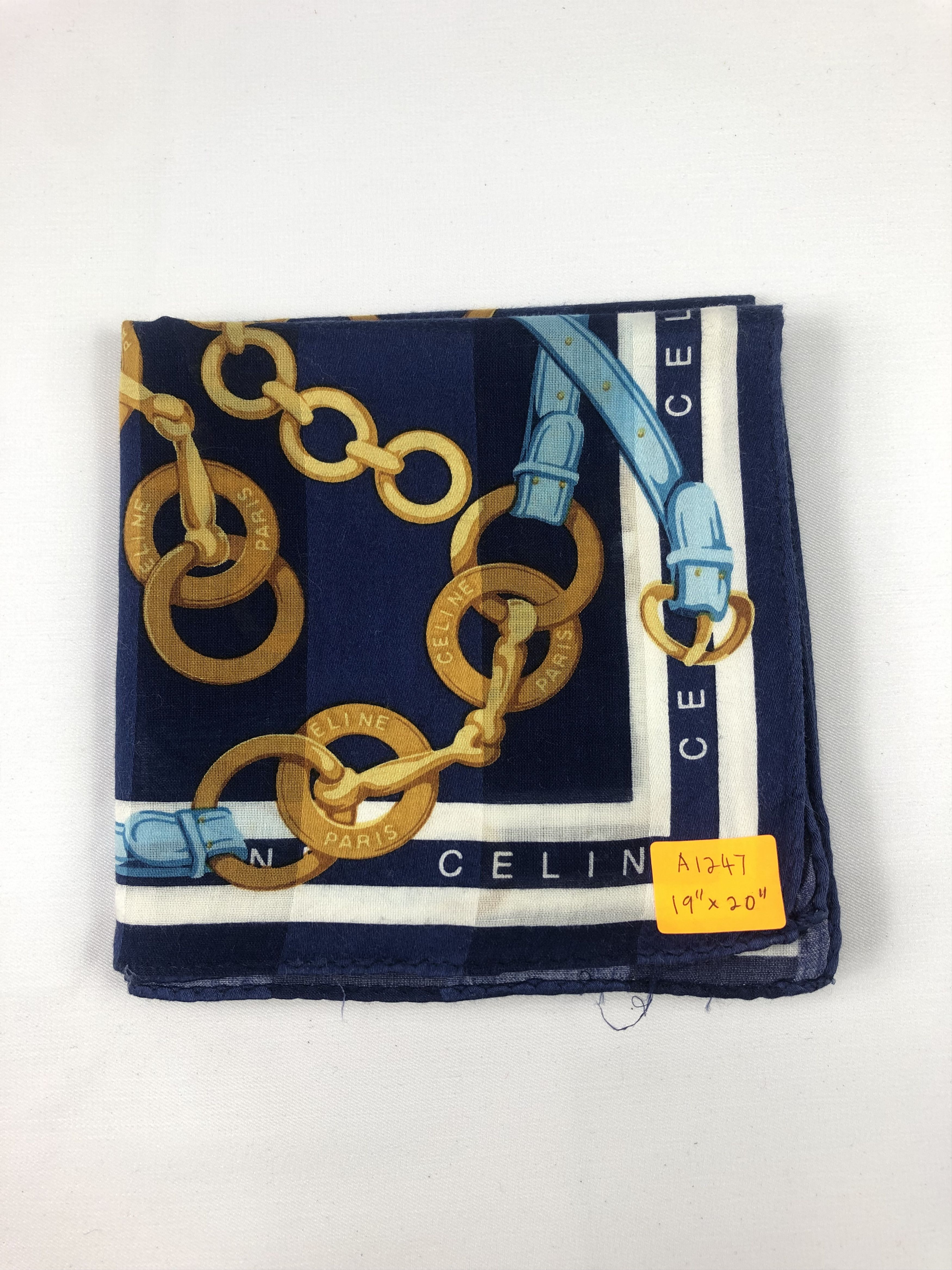 Celine Celine Handkerchief / Bandana / Neckerchief / Headscarf Size ONE SIZE - 6 Thumbnail