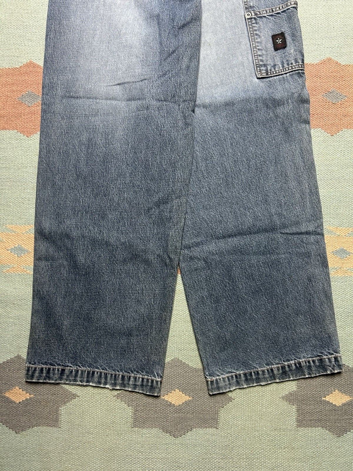 Vintage Vtg y2k baggy jeans Arizona carpenter wide skate faded 31x31 Size US 31 - 2 Thumbnail