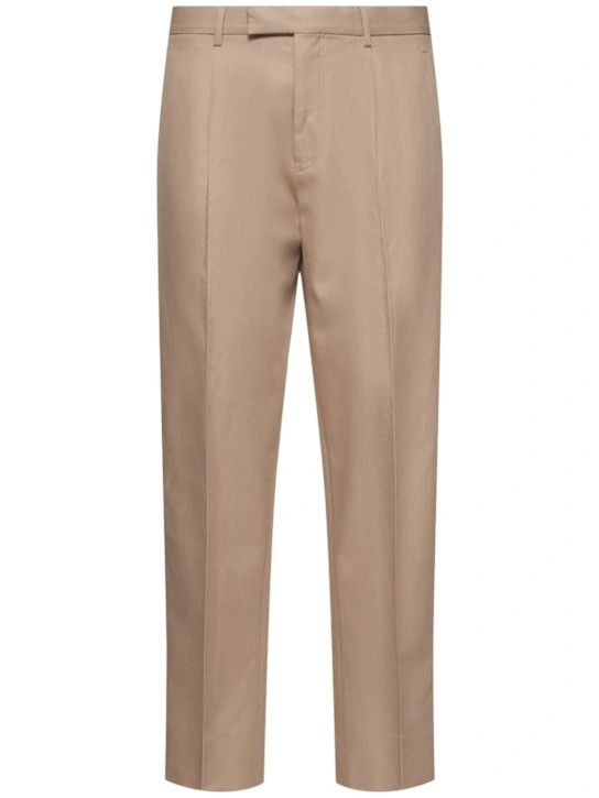 Z Zegna o1lsvrm0525 Cotton & Linen Pants in Piedicavallo Size US 38 / EU 54 - 1 Thumbnail