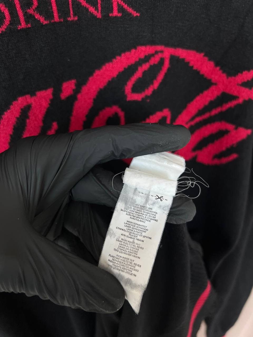 Dolce Gabbana Drink Coca Cola Wool Sweater Mens Size L/XL