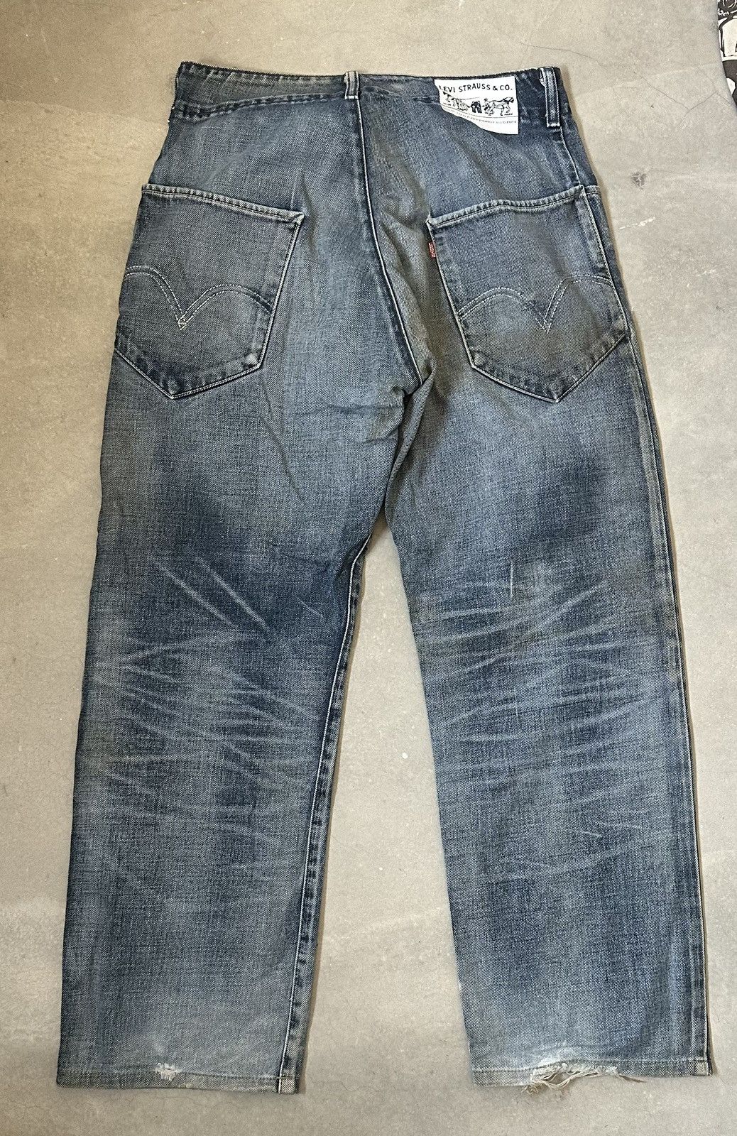 Levi's VINTAGE LEVIS ENGINEER WHITE TAG DENIM PANT Size US 32 / EU 48 - 8 Thumbnail