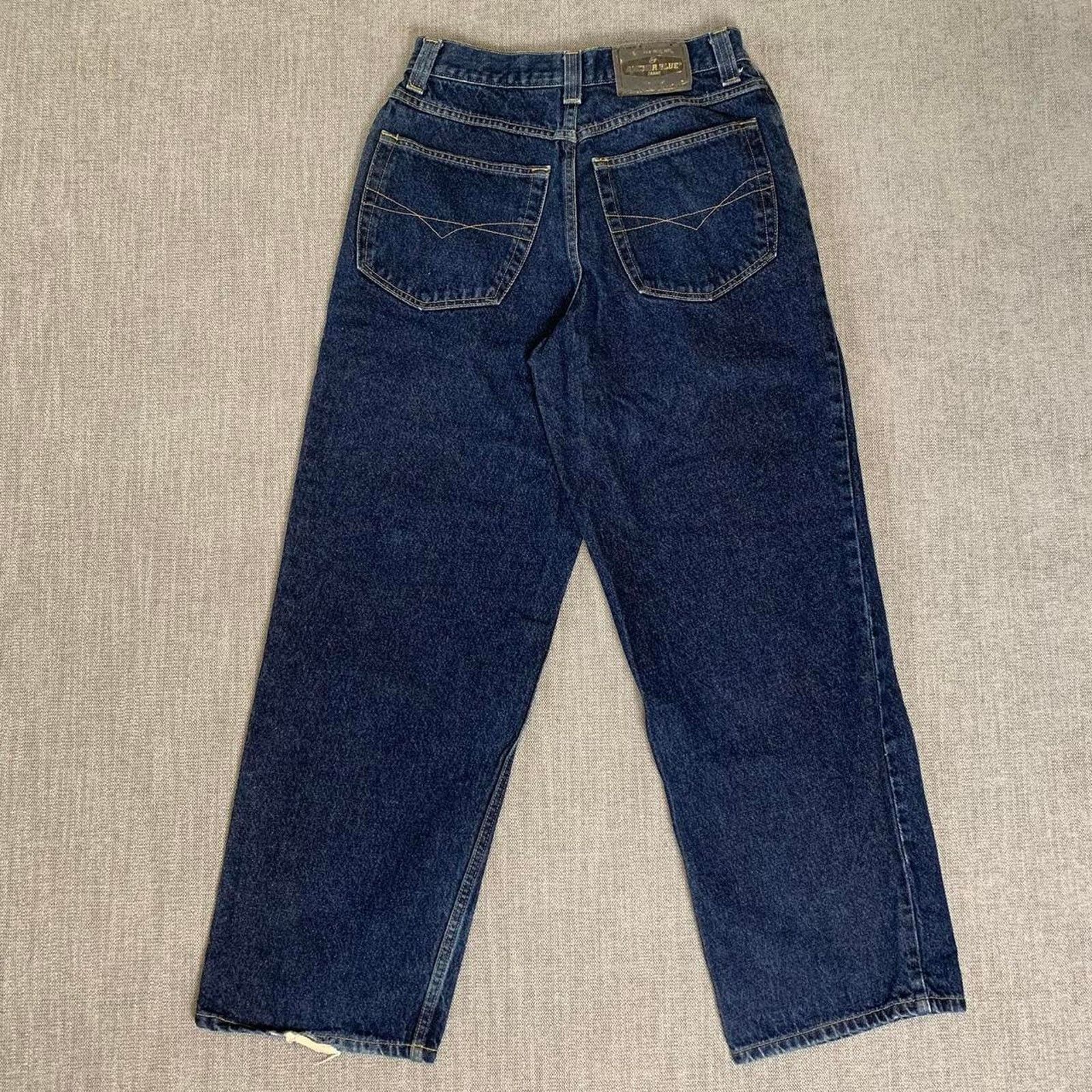 Anchor Blue Y2K Anchor blue Beyond Baggy Denim Jeans Size US 29 - 4 Thumbnail