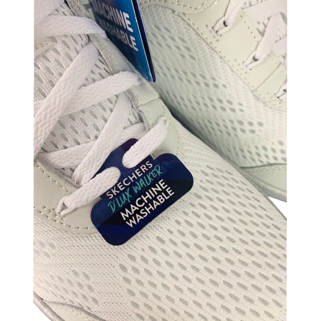 SKECHERS SKECHERS D'Lux Walker Sneaker White Memory Foam 10M Men Shoes Size US 10 / EU 43 - 4 Thumbnail