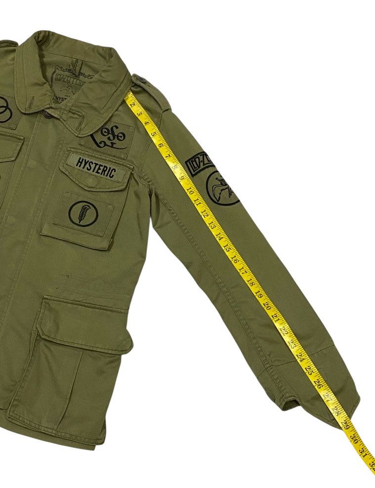 Hysteric Glamour × Led Zeppelin Hysteric Glamour X Led Zeppelin M-65 Military Field Jacket Size M / US 6-8 / IT 42-44 - 22 Thumbnail