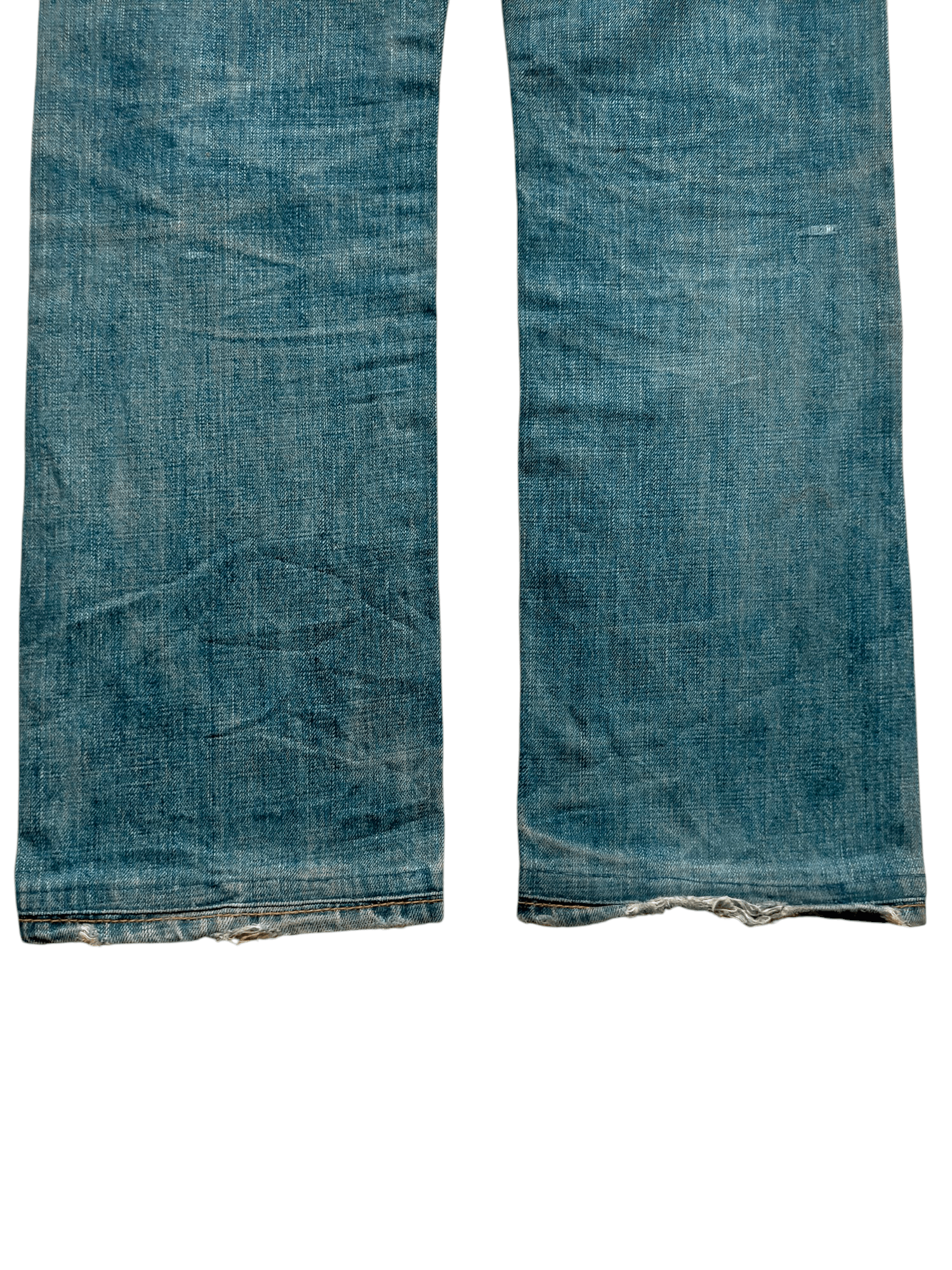 If Six Was Nine × Japanese Brand Ozz First Pin Ball Japan Stude Punk Style Denim Pants Size US 32 / EU 48 - 16 Thumbnail