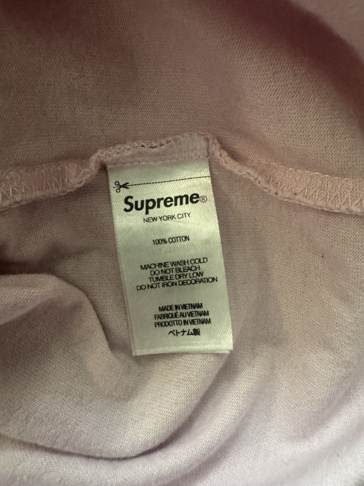Supreme Pink Mini Box Logo Tee Size US L / EU 52-54 / 3 - 4 Thumbnail