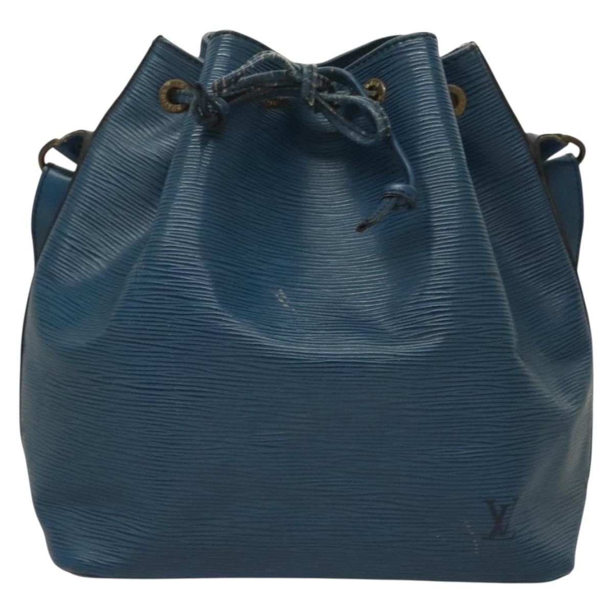 Louis Vuitton LOUIS VUITTON Epi Petit Noe Shoulder Bag Blue M44105 Size ONE SIZE - 2 Thumbnail
