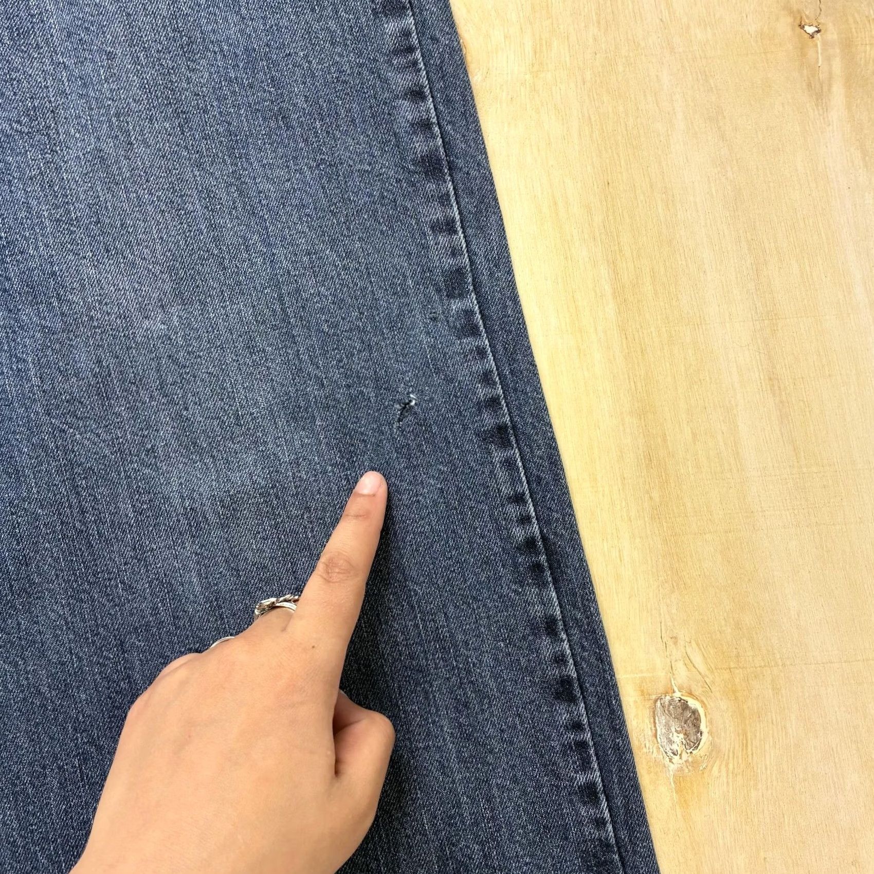 Lee Lee Relaxed Fit Jeans Mens 40x32 Blue Straight Denim Jeans Size US 40 / EU 56 - 3 Thumbnail