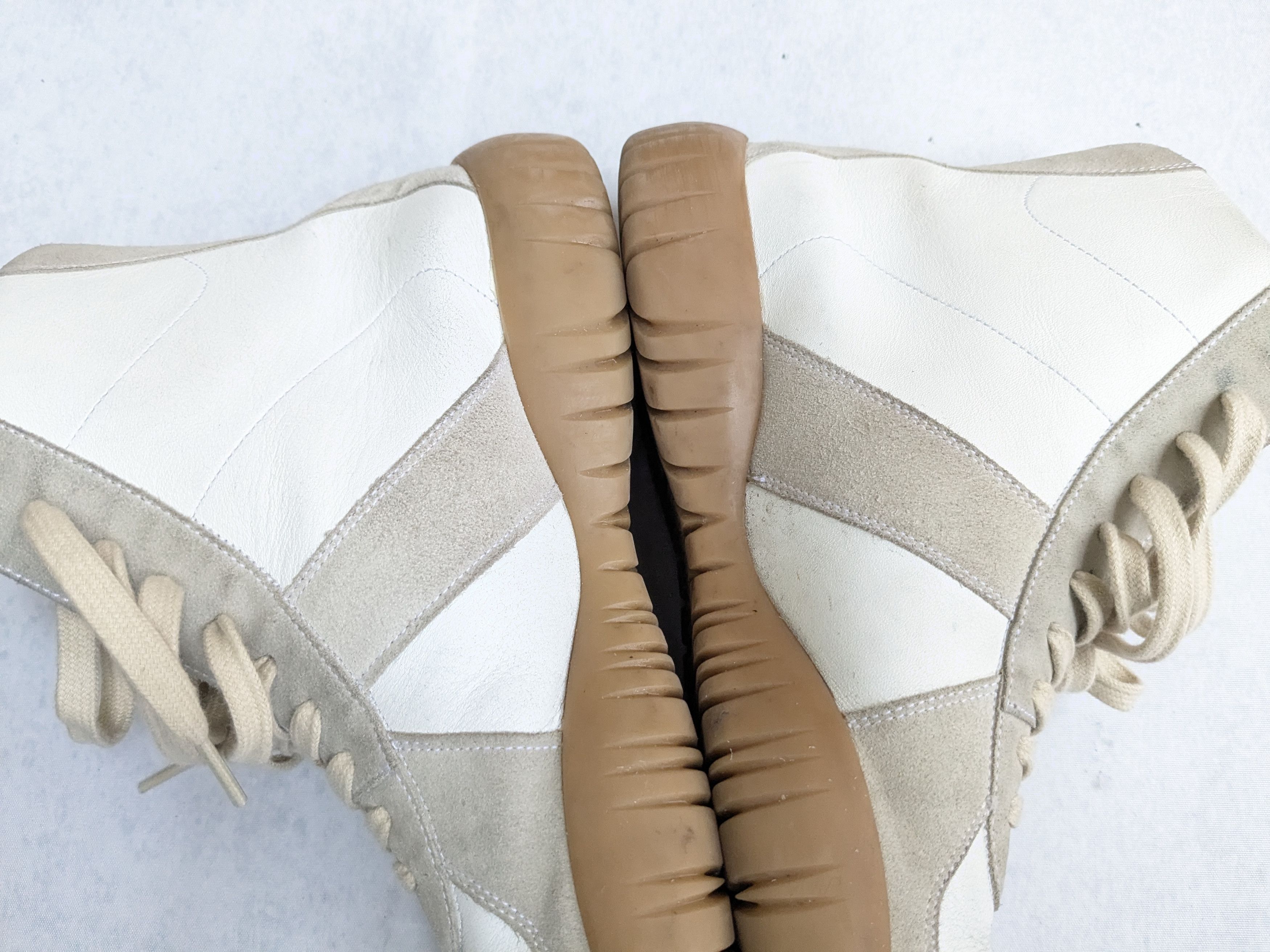 Maison Margiela Margiela Tabi Replica GAT Tabi Gray White 8 41 High Tops Size US 8 / EU 41 - 9 Thumbnail