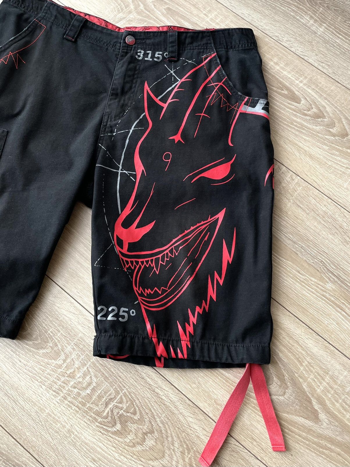 Slipknot Slipknot Big Logo EMP Cargo Shorts Size L Vintage Style Size US 34 / EU 50 - 6 Thumbnail
