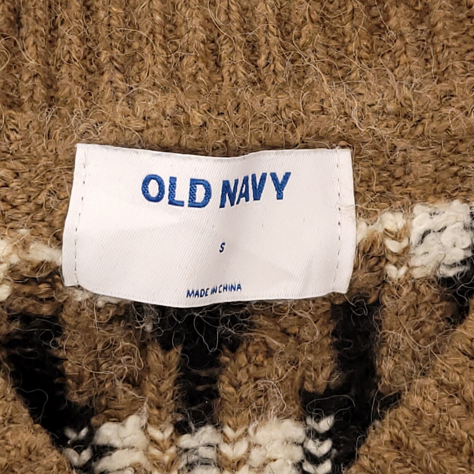 Old Navy Old Navy Long Sleeve Cotton Sweater Womens Size Small Brown Size S / US 4 / IT 40 - 3 Thumbnail