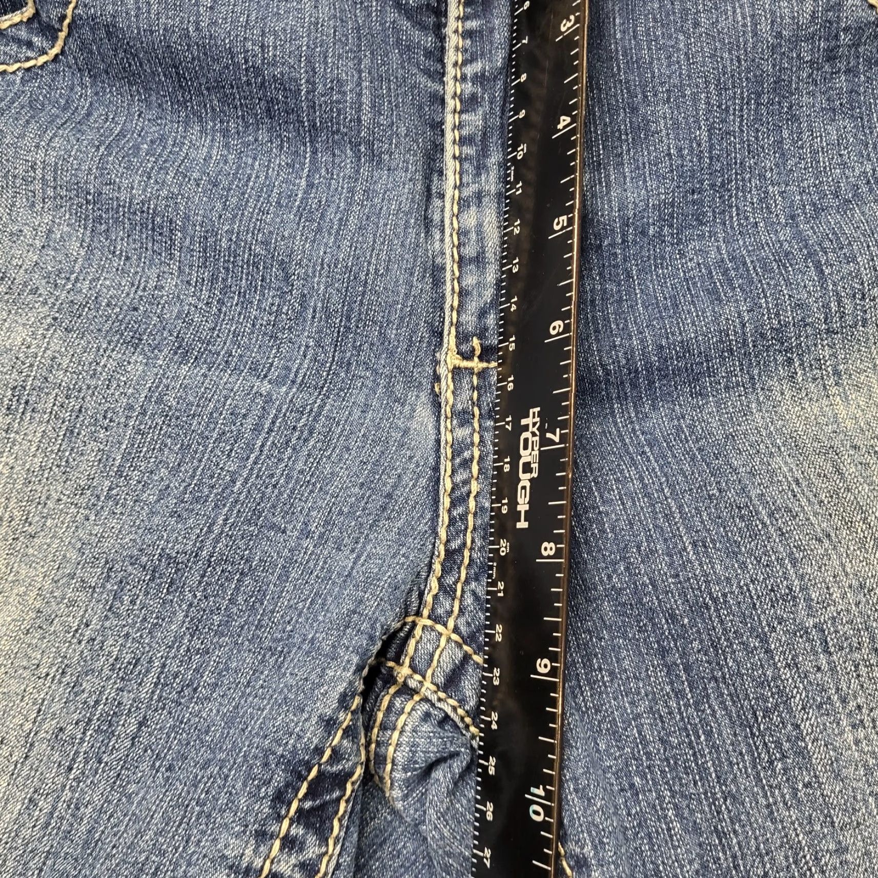 Vintage Nine West Vintage America Capri Women's Size 10/30 Blue Denim Stretch Jeans Size 32" / US 10 / IT 46 - 6 Thumbnail