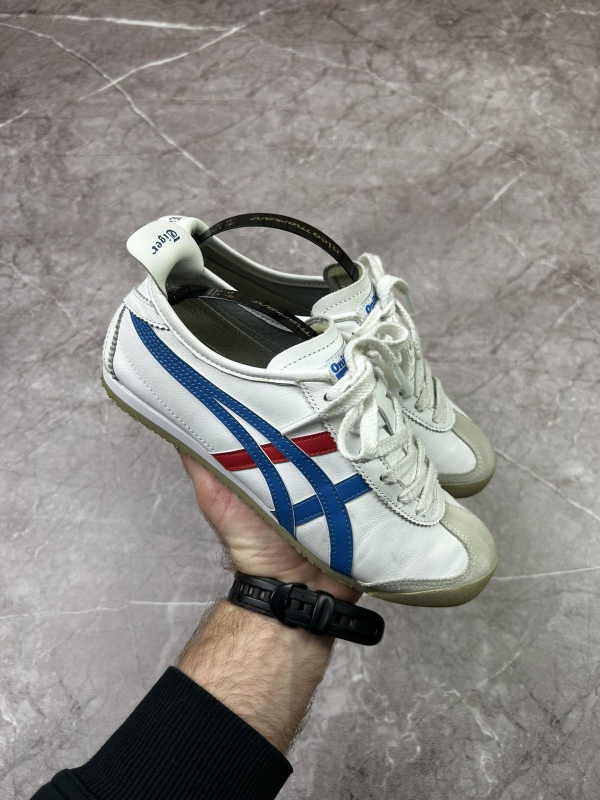 Asics × Japanese Brand × Onitsuka Tiger Asics Onitsuka Tiger OG Sneakers Leather Vintage Y2k Size US 6.5 / IT 36.5 - 2 Thumbnail