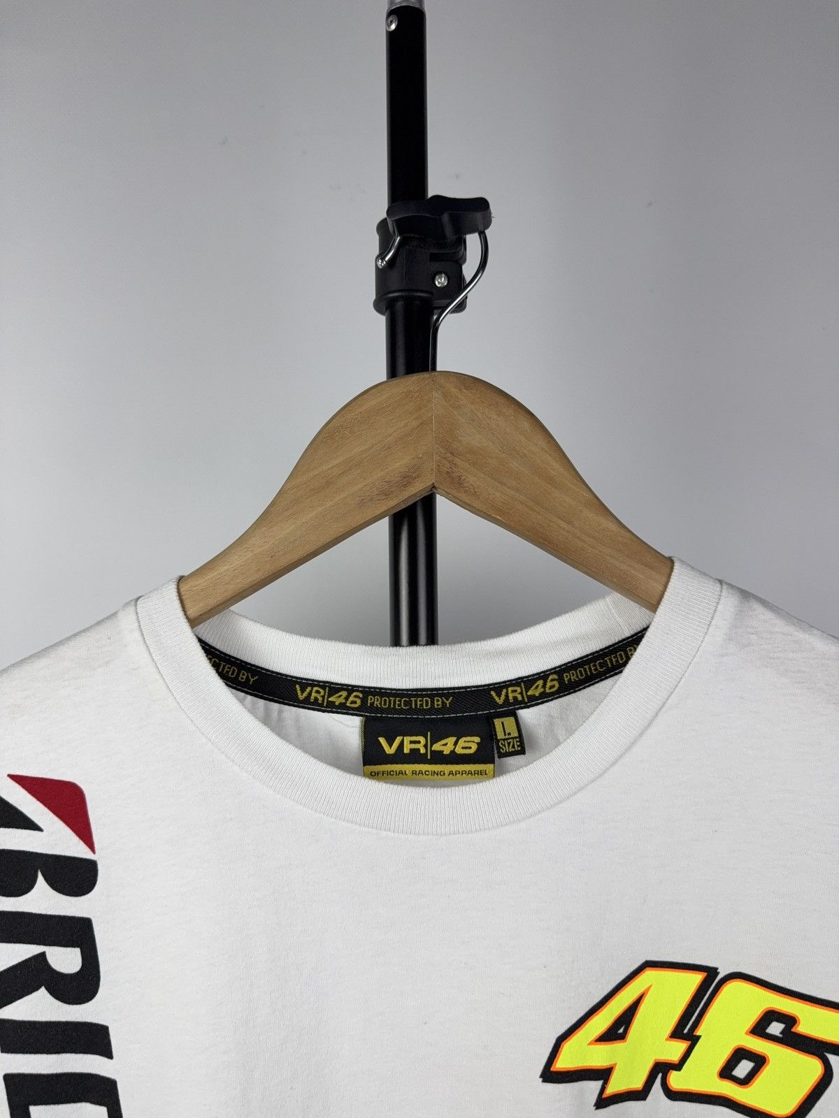 Vintage Vintage 00s VR 46 Honda Battlax MOTO racing T shirt Size US L / EU 52-54 / 3 - 2 Thumbnail