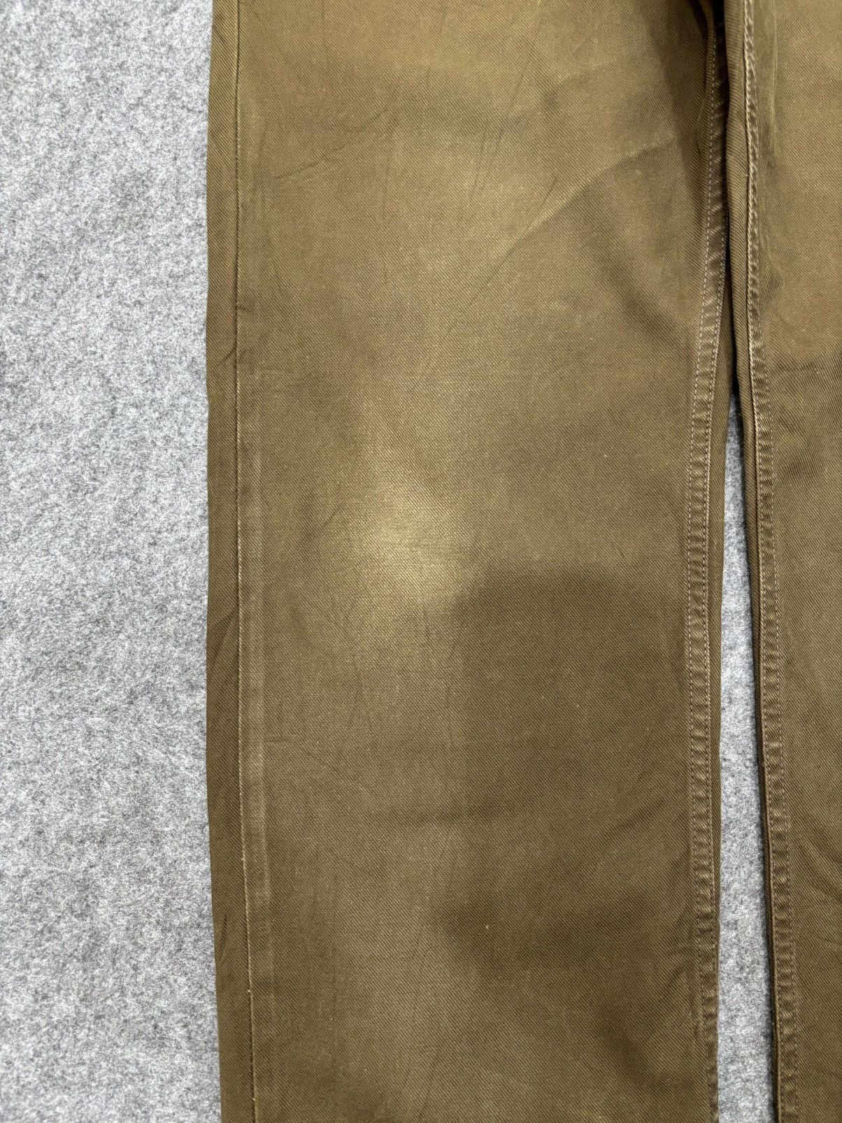 Japanese Brand 💥Japan Minimalist💥Scanner Fundamental Cinch Back Denim F664 Size US 34 / EU 50 - 10 Thumbnail